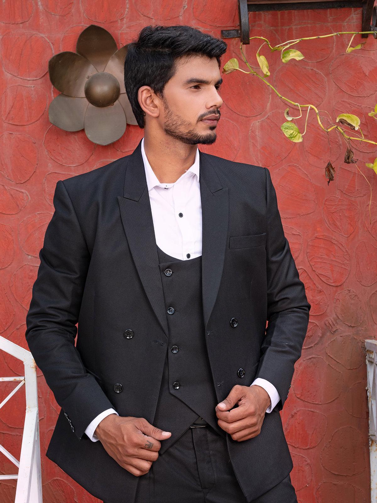 Mind-Blowing Black Suit Combinations with a Shirt and Tie: Style Tips - VJV  Now - India