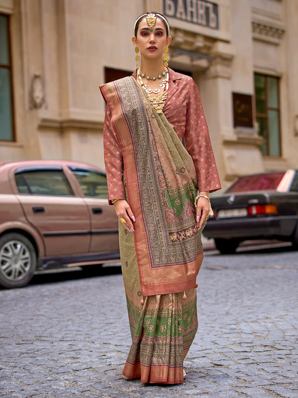 Designer Colorful Poly Viscose Silk Foil Print Saree