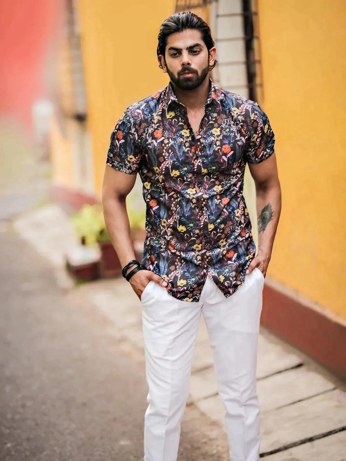 10 Floral Shirts To Up Your Next Summer Style Look | Floral shirt outfit,  Mens casual outfits summer, Men fashion casual shirts