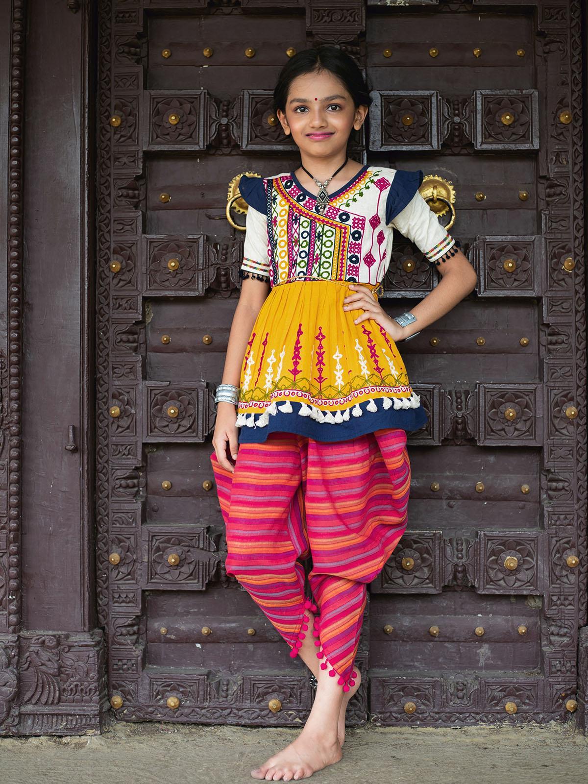 Nesavu's Versatile and Sustainable Collection of Girls Ethnic Wear - F –  The Nesavu