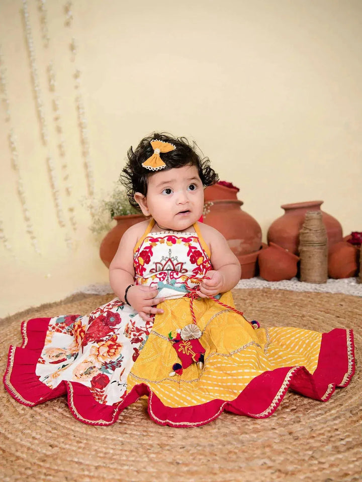 Lehenga for sales 9 months baby